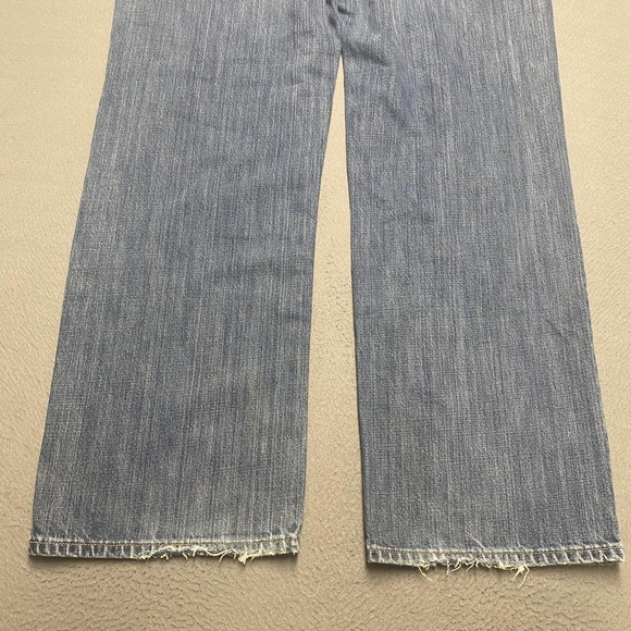 Lucky Brand Jeans Mens 36 Relaxed Straight Leg Denim Medium Wash Zip‎ Fly R108 - Picture 9 of 14